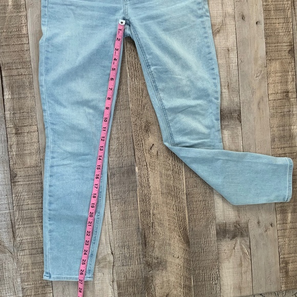 Paige Verdugo Ankle Slim Skinny Jeans Light Wash SZ 27 - Picture 9 of 10